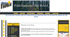 Desktop Screenshot of familiesontheroad.com